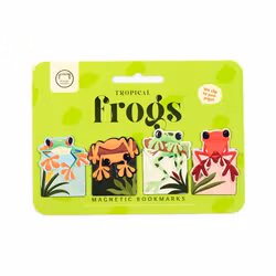 Bokmärken grodor