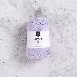 Nova eko bomullsgarn 50g flera olika