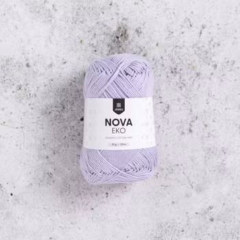 Nova eko bomullsgarn 50g flera olika