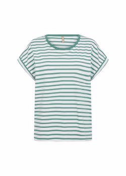 Grönrandig t-shirt