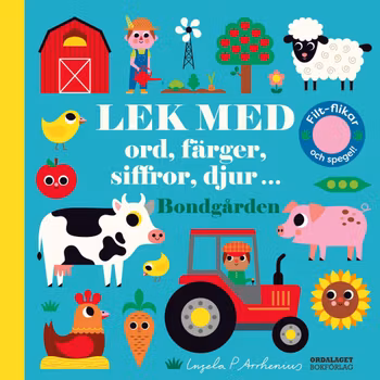 Lek med ord, färger, siffror, djur...