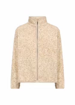 Beige fleecejacka stl S-XXL