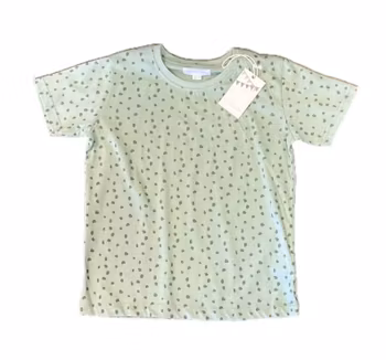 Grön prickig t-shirt -50%