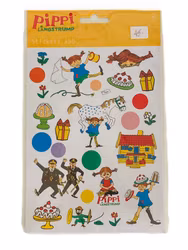 Stickers Pippi Långstrump