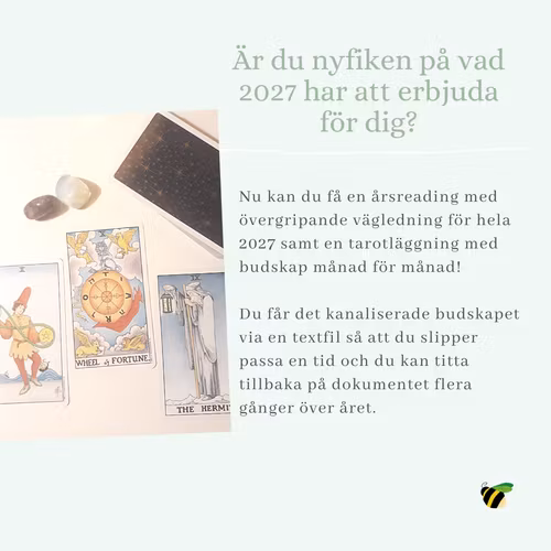 Årsreading inför 2027