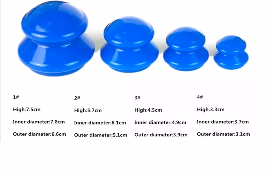 Koppning Silikon koppor + ansiktskoppa