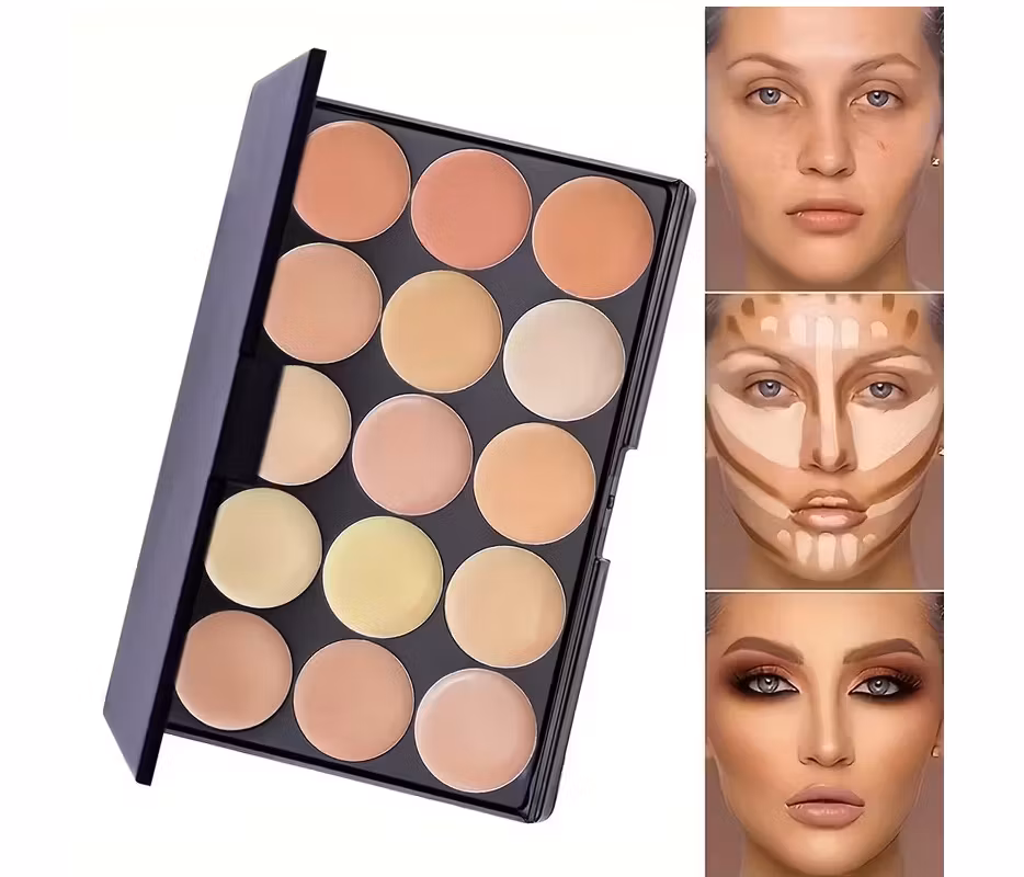 Concealer-palett 15 färger