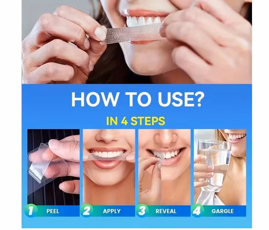 Whitening Strips 20 par / 40 remsor