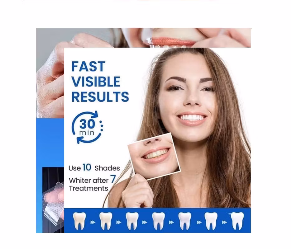 Whitening Strips 20 par / 40 remsor