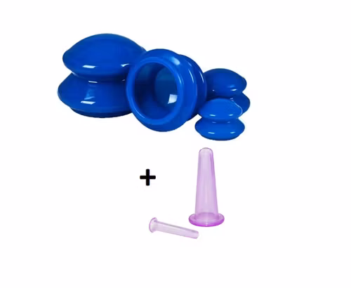 Koppning Silikon koppor + ansiktskoppa och ögonkoppa