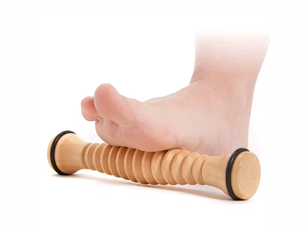 Massageroller för fötter I Trä