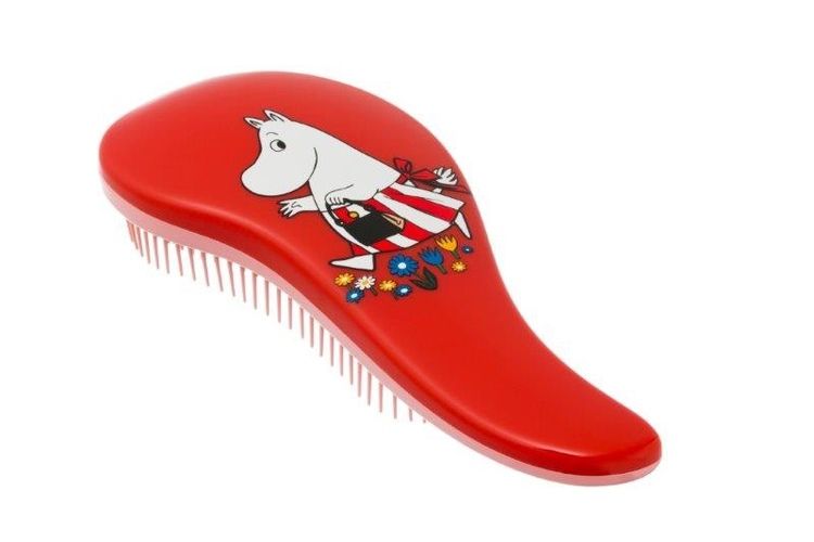 RICH Moomin Detangling Brush - Blue Mumintroll