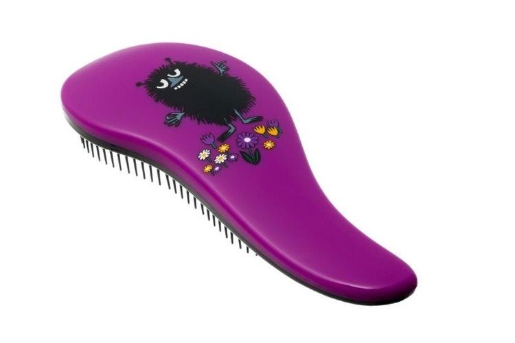 RICH Moomin Detangling Brush - Blue Mumintroll