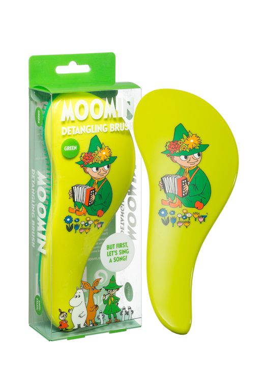 RICH Moomin Detangling Brush - Blue Mumintroll