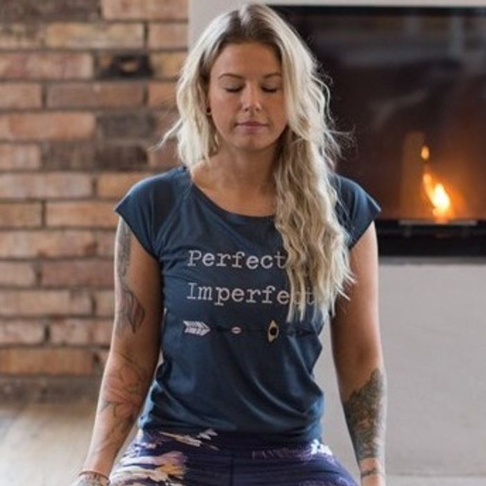 T-shirt Perfectly Imperfect Denim Blue - Soul Factory