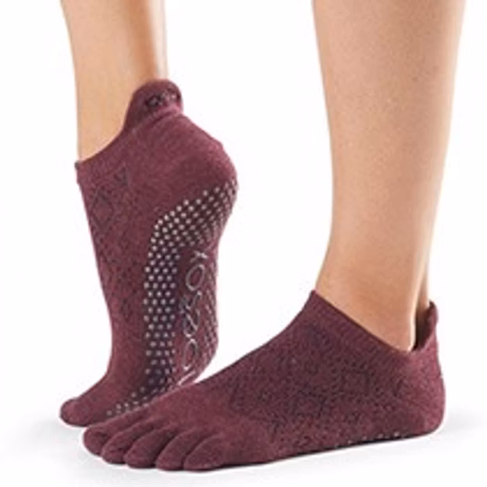 Yogastrumpor Fulltoe Low Rise Grip Vixen - Toesox