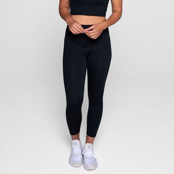 Yoga leggings Compressive High rise Long Black - Girlfriend Collective