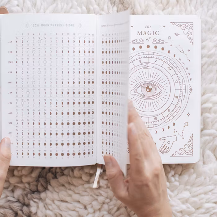Kalender 2021 Astrological Planner Black - Magic of I