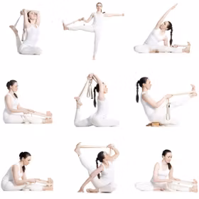 Yogabälte Cotton Pretty Peach - Love Generation Yogabälte Cotton Pretty Peach - Love Generation