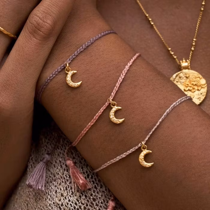 Armband Luna Crescent Salmon - Ananda Soul