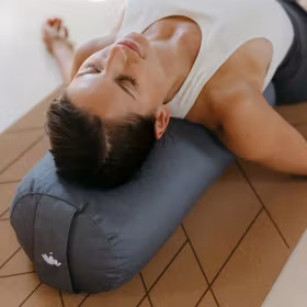 Yogabolster 64x24cm Blåklint Yogabolster 64x24cm Blåklint