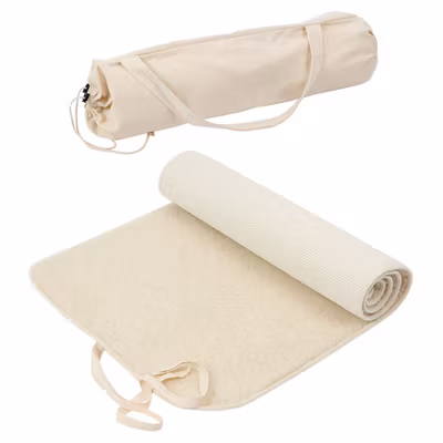 Yogamatta i Ull Extra bred- 90x200 cm 100% merinoull inkl. väska