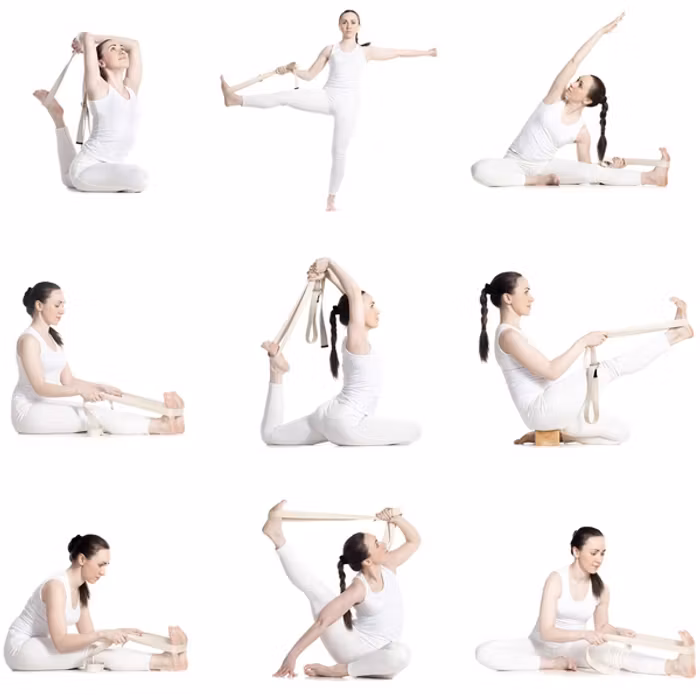 Yogabälte Cotton Taupe - Love Generation