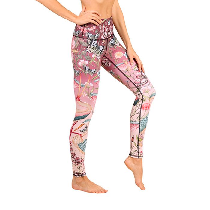Yogaleggings Pretty in Pink - Yoga Democracy
