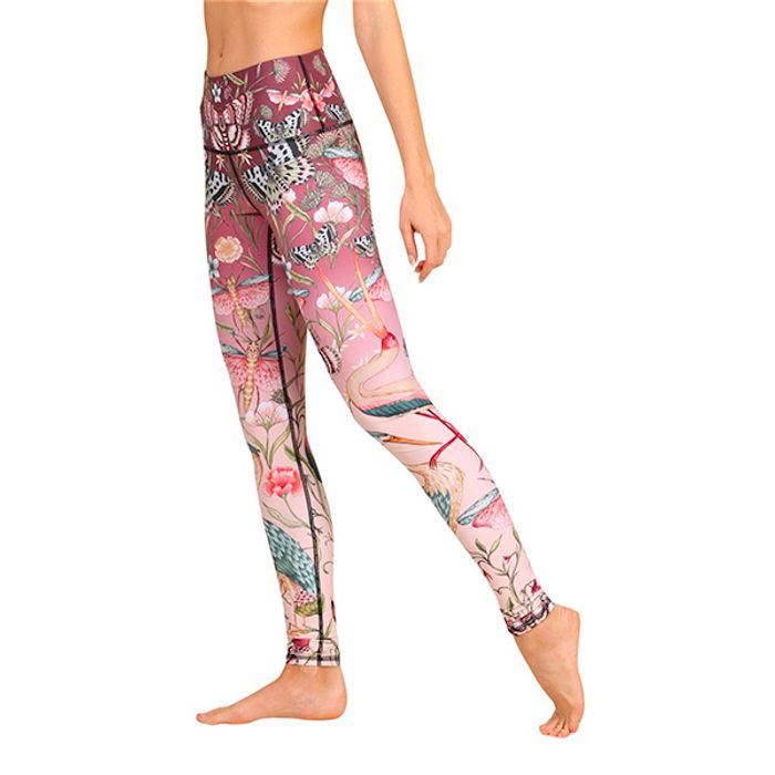 Yogaleggings Pretty in Pink - Yoga Democracy