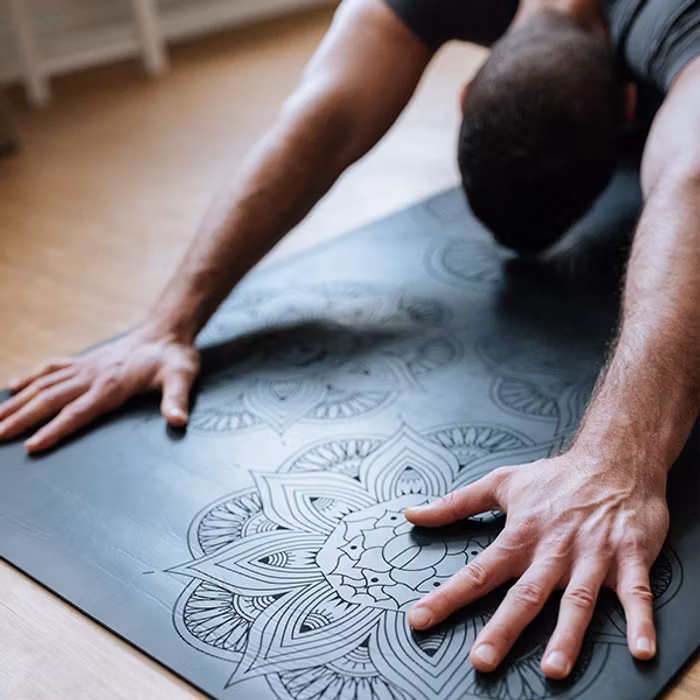 Yogamatta Krishna 7 Chakra Black Instant Strong Grip - OHMat