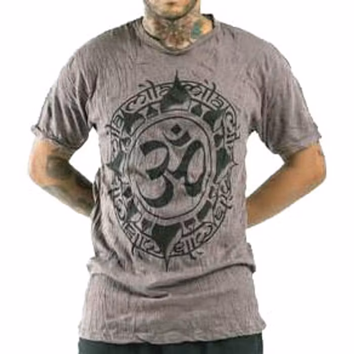 Yogatröja Man Infinitee Ohm från Sure Design - Mullvadsfärg