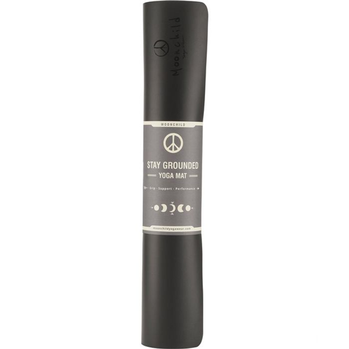 Yogamatta Supergrip Onyx Black - Moonchild Yogawear
