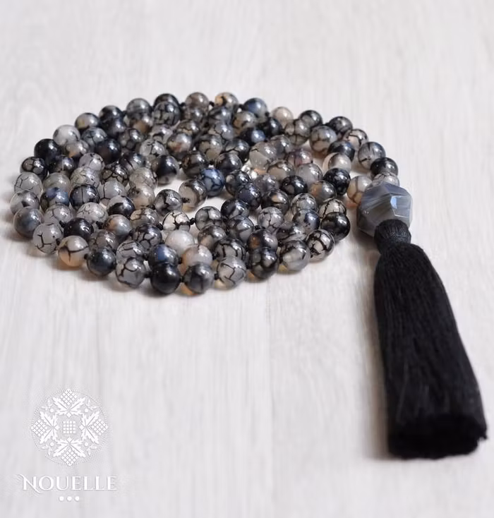 Mala halsband Grounding Agat - Nouelle
