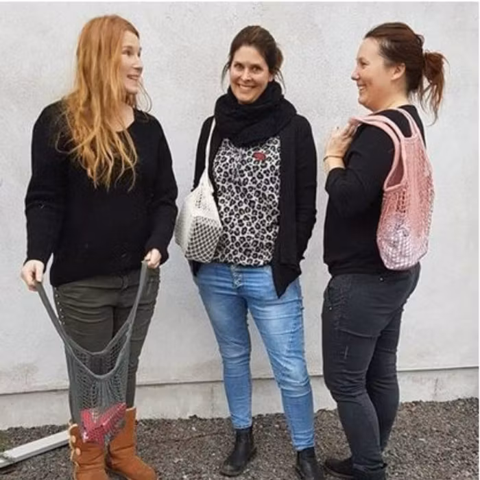 Nätkasse Vit - Kraam by Anilla