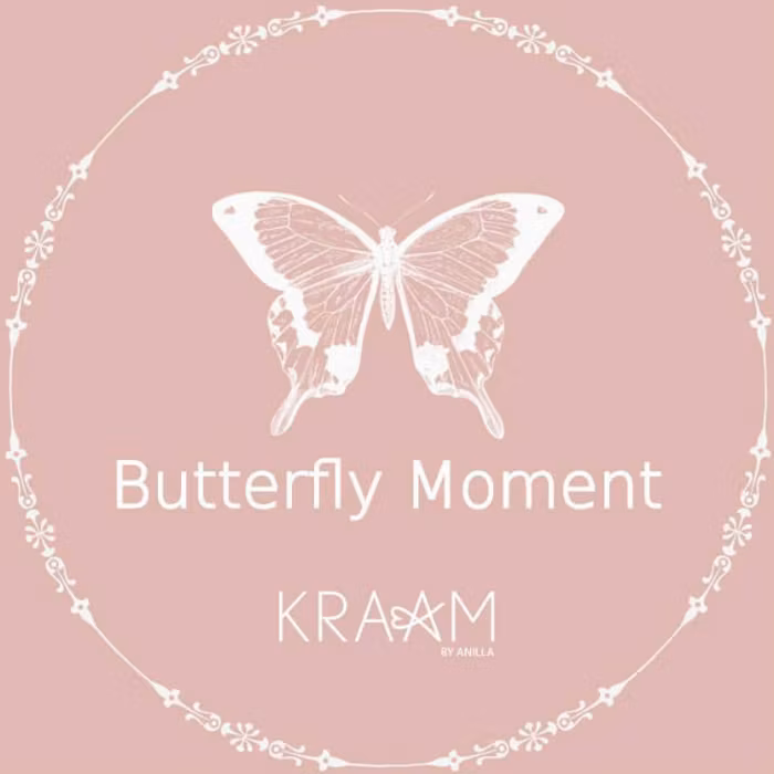 Massage/doftljus Butterfly - Kraam by Anilla