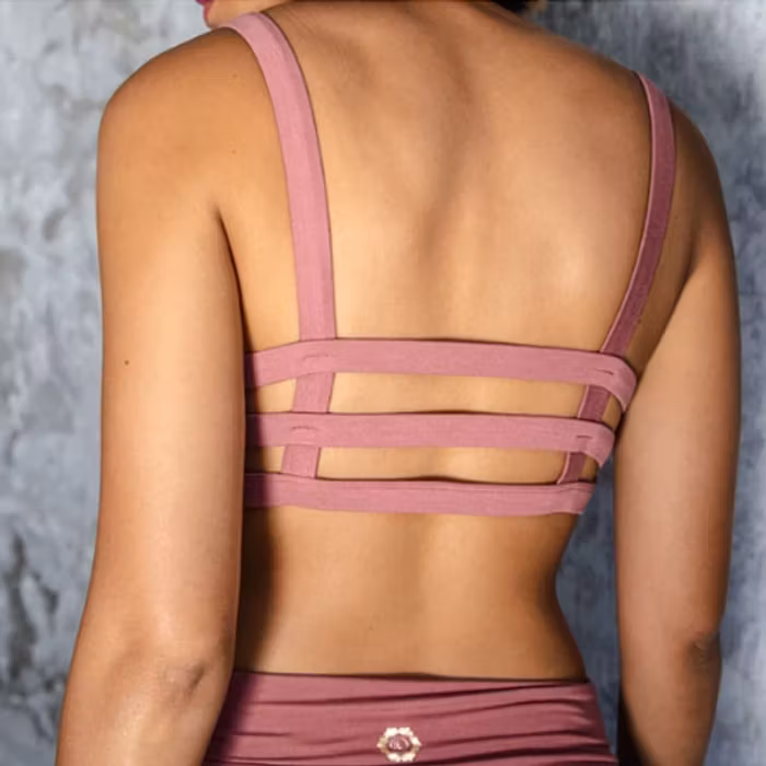Yoga-Bh Boxy crop top Melrose - Indigo Luna