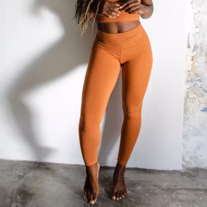Yogabyxor Ananda leggings Clay - Indigo Luna