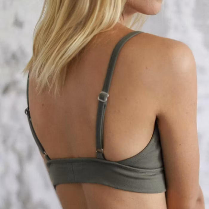 Sport-BH Yoga Ananda crop Kale - Indigo Luna
