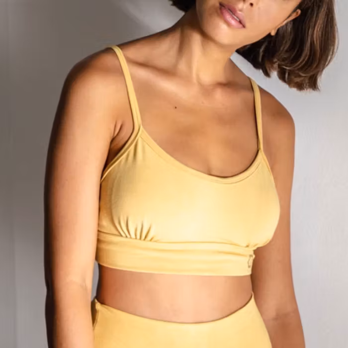Sport-BH Yoga Ananda crop Dandelion - Indigo Luna