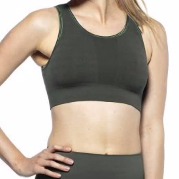 Sport-BH Yoga Crystal Camo Green - Run & Relax