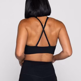Sport-BH Yoga Topanga Black - Girlfriend Collective Sport-BH Yoga Topanga Black - Girlfriend Collective