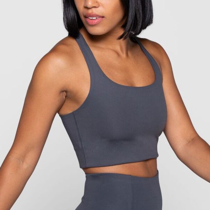 Sport-BH Yoga Paloma Smoke Moon - Girlfriend Collective