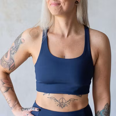 Sport-BH Yoga Paloma Midnight - Girlfriend Collective