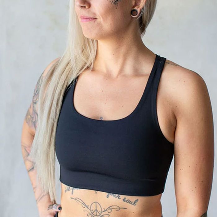 Sport-BH Yoga Paloma Black - Girlfriend Collective