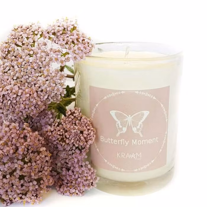 Massage/doftljus Butterfly - Kraam by Anilla