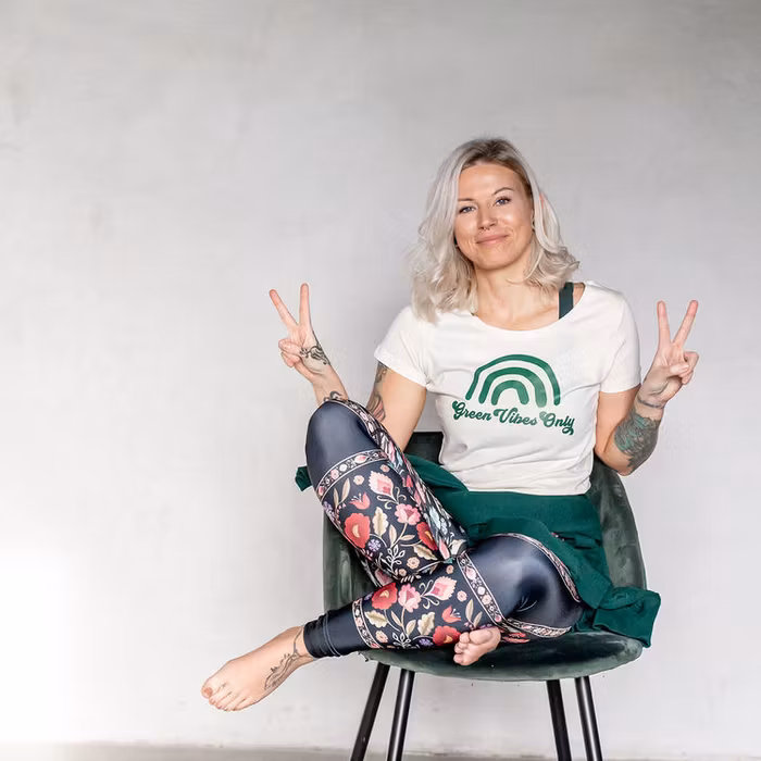 T-shirt "Green Vibes Only" - Soul Factory
