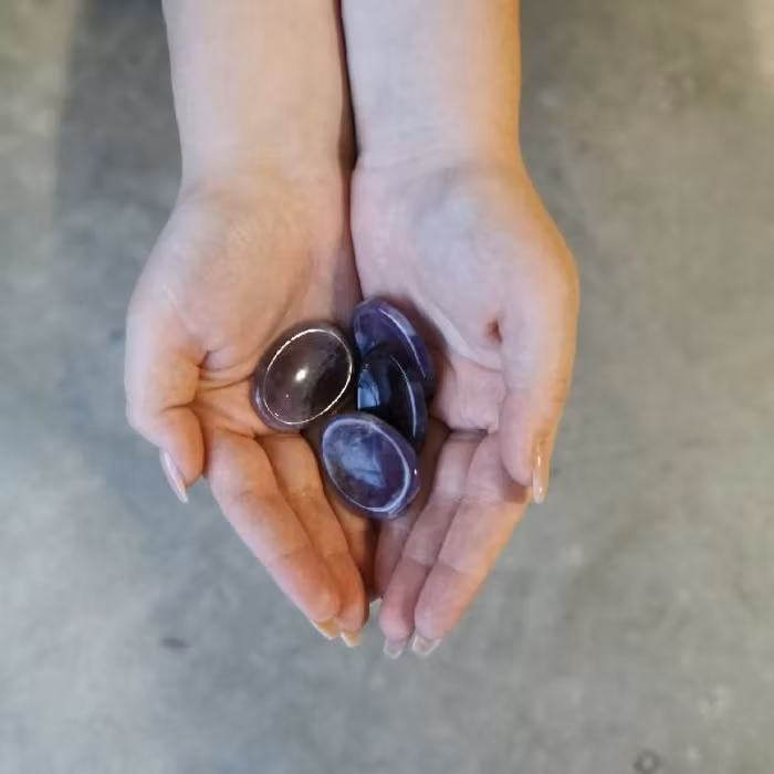 Ametist Worry stone