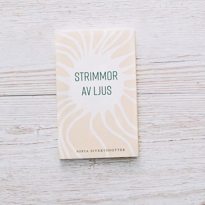 Bok "Strimmor av ljus" - Sofia Sivertsdotter