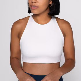 Sport-BH Yoga Topanga Ivory - Girlfriend Collective Sport-BH Yoga Topanga Ivory - Girlfriend Collective