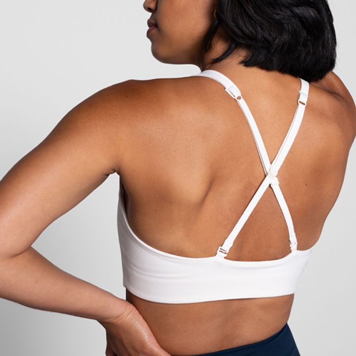 Sport-BH Yoga Topanga Ivory - Girlfriend Collective